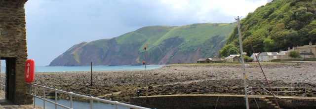 Countisbury Hill, Ruth in north Devon, South West Coast Path