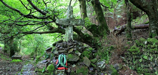 Sister's Fountain, SWCP, Ruth in North Devon