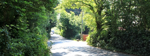  road walking, Ruth from Doniford to West Quantox Head