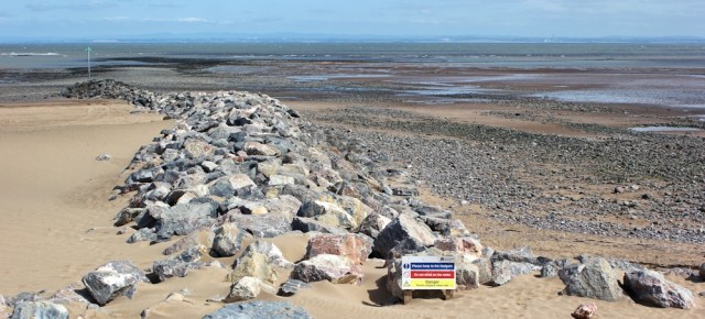 submarine forest and Wales, Ruth walking through Minehead