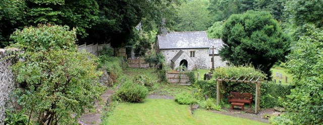 Church at Culbone, Ruth on South West Coast Path, near Porlock Weir