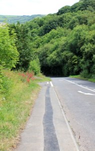 road walking, to Combe Martin