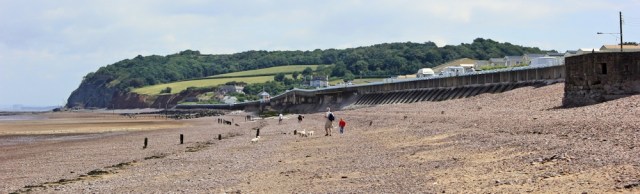 Blue Anchor, Ruth's coastal walk, Somerset