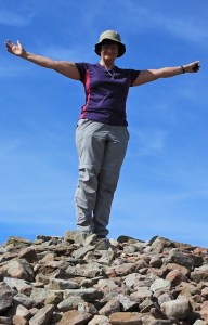 Ruth Livingstone - self portrait second attempt, Ruth Livingstone on top of Hangman