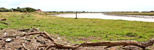looking back, River Parrett, Ruth's coast walk