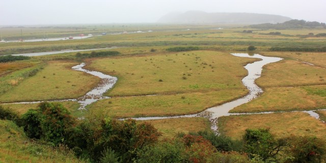 across River Axe to Brean Down, Ruth wakling Walborough Hill, North Somerset