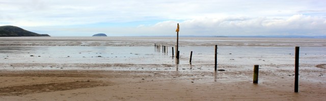 Weston-super-Mare, Ruth's coast walking, an awful lot of mud