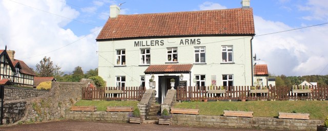  Miller's Arm's, Mathern, Ruth walking the Wales Coast Path