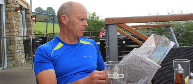 24 hubby finished his pint of beer, Portishead