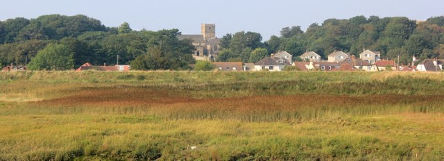  St Andrew's Church, Clevedon, Ruth walks the Somerset coastline