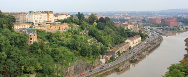 c12 another view from Clifton Suspension Bridge, Ruth Livingstone in Bristol