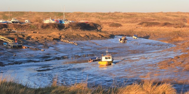 08 Rhymney River, Ruth walking the Wales Coast Path, Cardiff