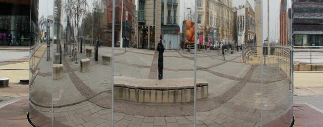 03 Torchwood water tower, Cardiff Bay, Ruth walking through Wales