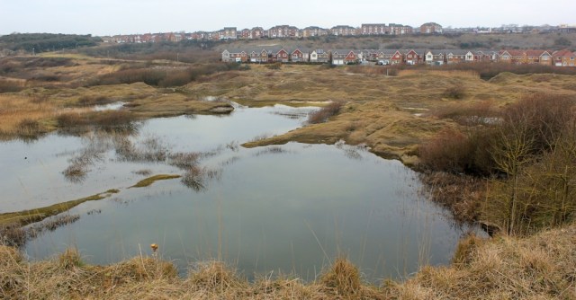 12 new development near Rhoose Point, Ruth on Wales Coast Path