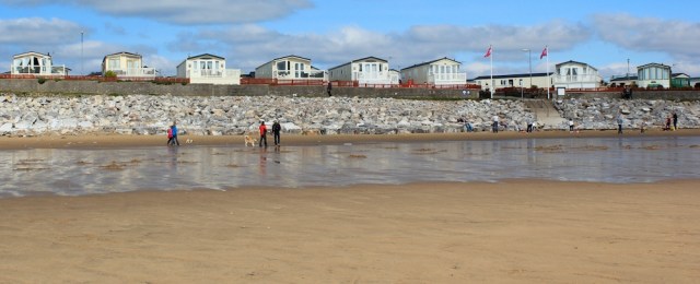 statics, Wales Coast Path, Porthcawl