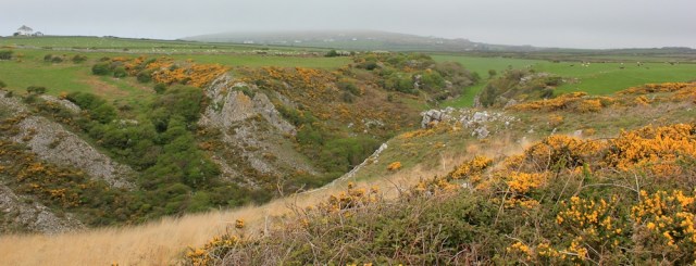 09 Ram's Grove, Ruth walking towards Rhossili