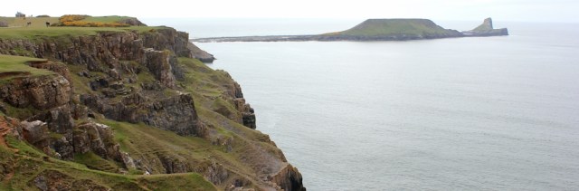 21 Worm's Head, from Rhossili, Ruth Livingstone
