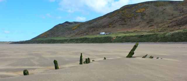 Rhossili Beach, Ruth's coastal walk in The Gower