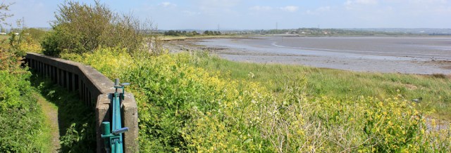  lunch time on a way, Ruth walking the Wales Coast Path