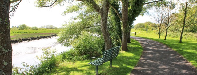 a07 riverside walk, Ruth in Kidwelly