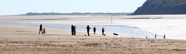 a19 evening light, Ferryside, Ruth Livingstone