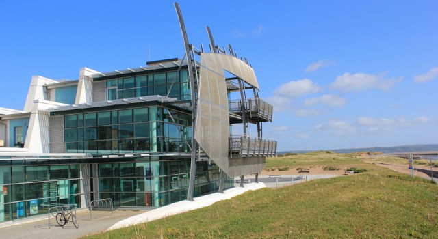 b14 cafe and information building, Seaside, Ruth in Llanelli