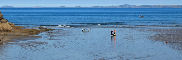 01 Little Haven, Ruth walking the Pembrokeshire Coast Path