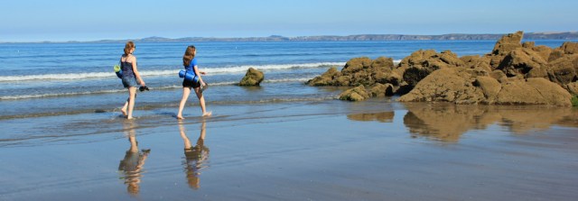 03 wading to Broad Haven, Pembrokeshire Coast