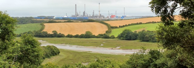 09 view across Sandyhaven Pill, looking south, Ruth's coastal walk in Pembrokeshire