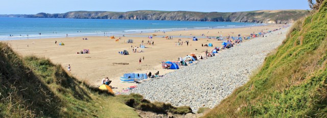 15 Newgale Beach, Ruth Livingstone walking the coast, Pembrokeshire
