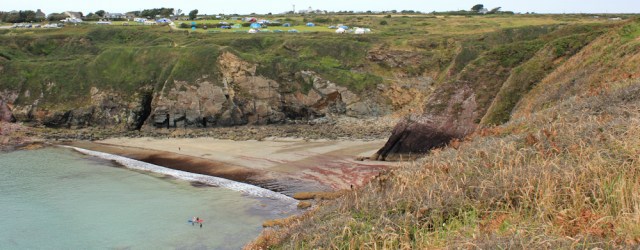 17 Caerfai Bay, Ruth hiking to St Davids, Pembrokeshire, Wales