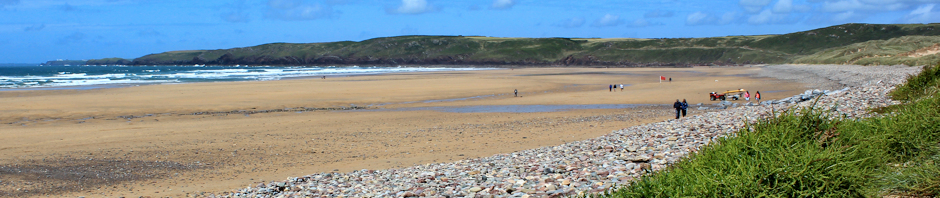 Header, Ruth Livingstone in Freshwater West