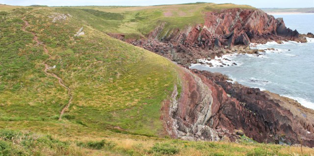 steep valleys and dramatic rocks, Ruth Livingstone near Angle