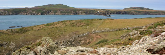 Ramsey Island from Pen Pedal, Ruth's hike in Pembrokeshire