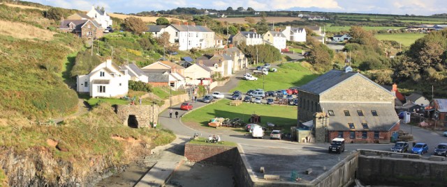  Ruth walking to Porthgain