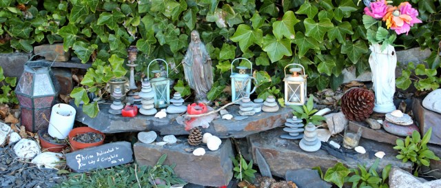 05 shrine to Our Lady of Craiglais, Constitution Hill, Aberystwyth, Ruth Livingstone