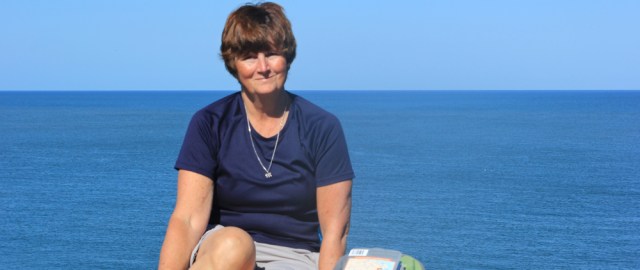 10 lunch break, Ceredigion Coast Path, Ruth Livingstone