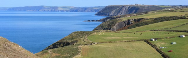 15 view east from Foel-y-Mwnt
