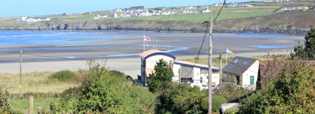 18 lifeboat house at Poppit Sands, Ruth's coastal hike