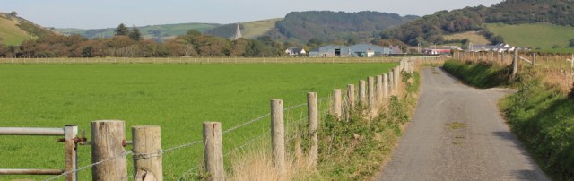21 boring road to Llanrhystud