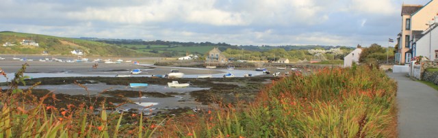 22 Newport, Ruth hiking the Pembrokeshire Coast Path, Wales
