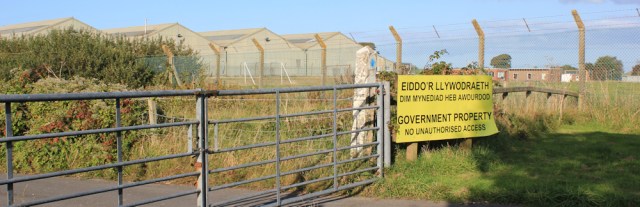 23 ParcAberporth drone development base, Ruth hiking in Wales