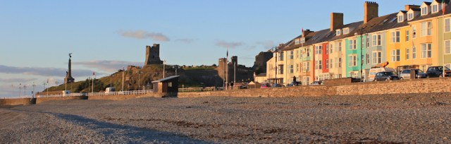 29 Aberystwith sea front, sunset, Ruth Livingstone