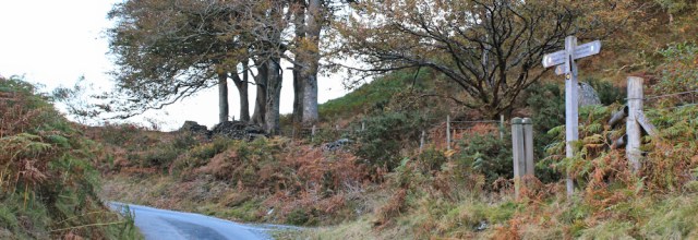  Ruth walking the Wales Coast Path, near Machynlleth