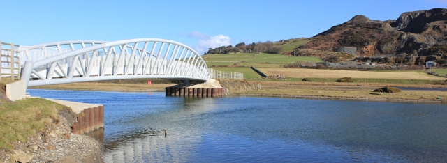 08 new footbridge across Afon Dysynni, Wales Coast Path, Ruth Livingstone