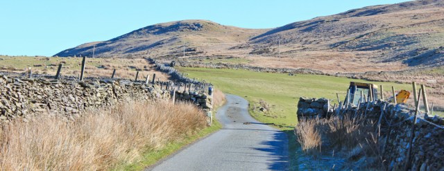 08 on slopes of Pen Y Garn, Ruth's coastal walk, Wales
