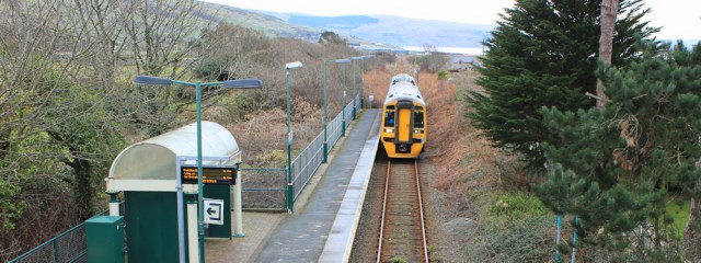 Station at Tyddyn Goronwy, Ruth on Wales Coast Path