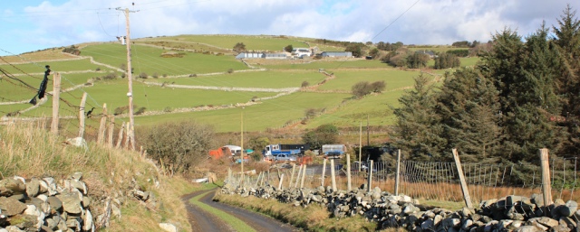 15 scrapmetal on road, Wales Coast Path, Ruth Livingstone