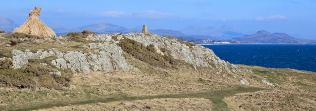 18 wigwam, Ruth on the Wales Coast Path