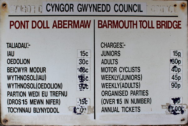 26a charges, Barmouth Bridge, Ruth Livingstone